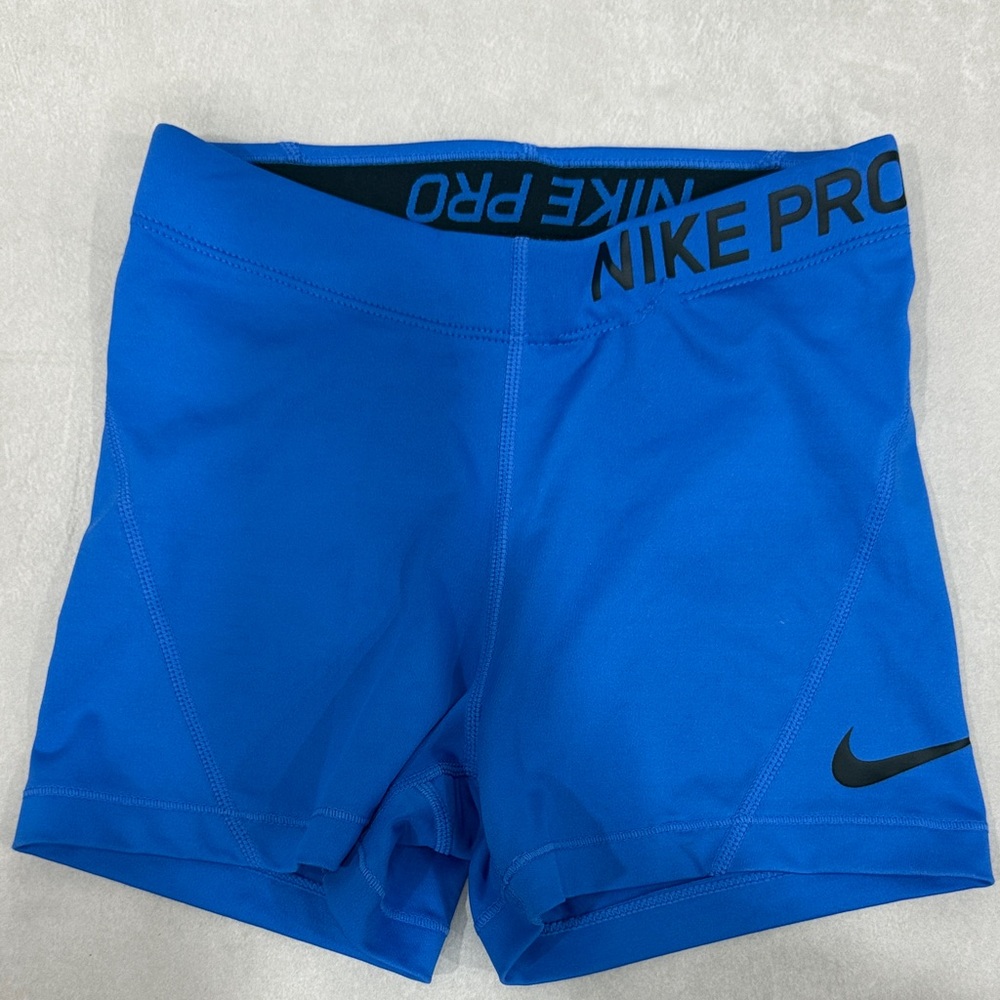 Nike Women's Athletic Blue Shorts
